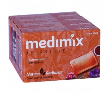 MEDIMIX  KUMKUMADI  SAFFRON SOAP SET